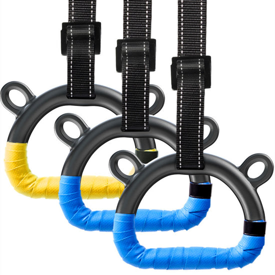 Kids Gymnastics Rings | Home Strength & Play Fitness Training Rings