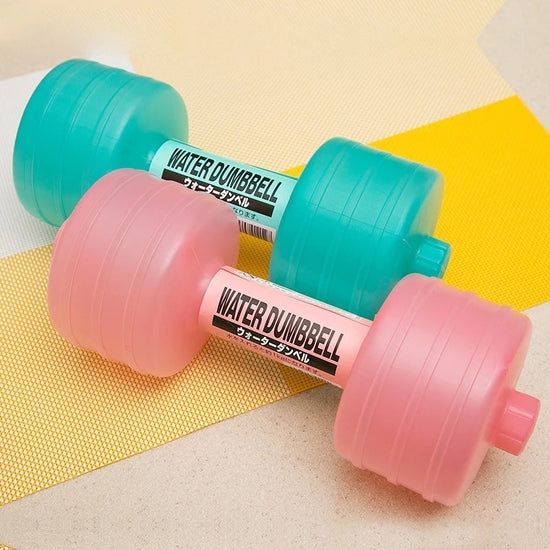 Water Dumbbells | Lightweight Strength Training Weights for Fitness & Yoga